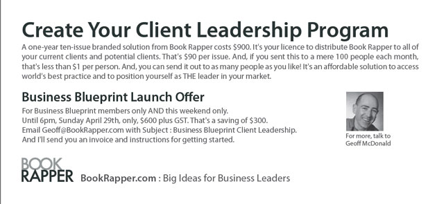 Book Rapper Client Leadership Program - Launch Offer