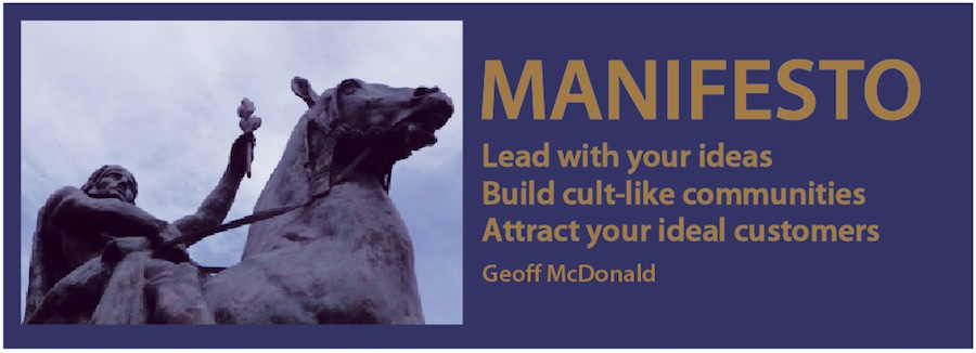 Manifesto by Geoff McDonald