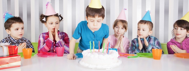 Birthday Party Milestones