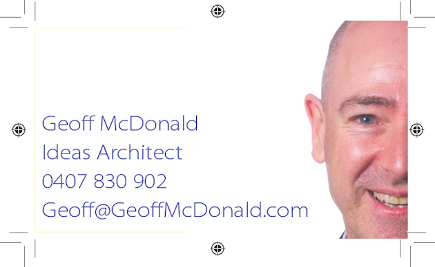 Business Cards - Geoff McDonald