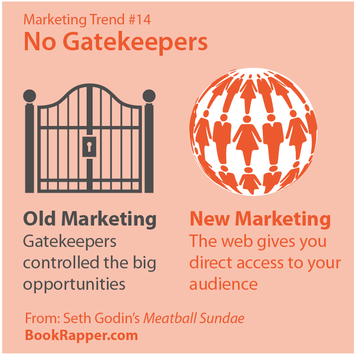 Marketing Trend #14 - No Gatekeepers