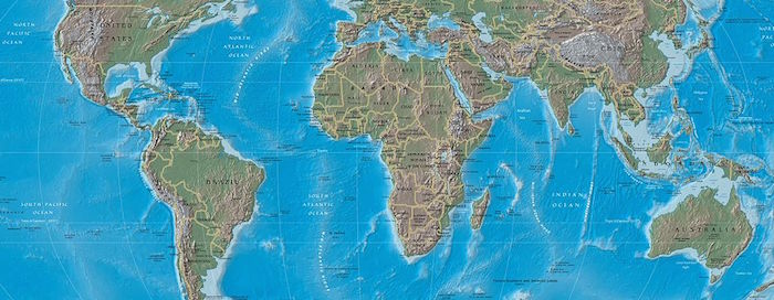 World Map - Location Sensitive