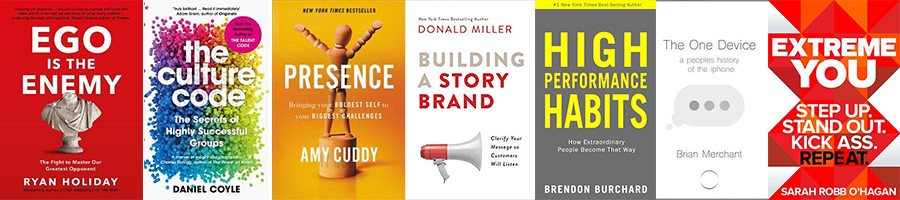 Books as product samples of a bigger service