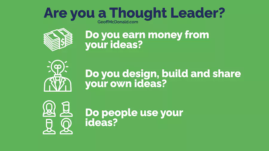 Are you a thought leader?