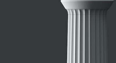 Capital = top or head of column