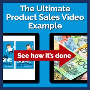 The Ultimate Product Sales Video Example