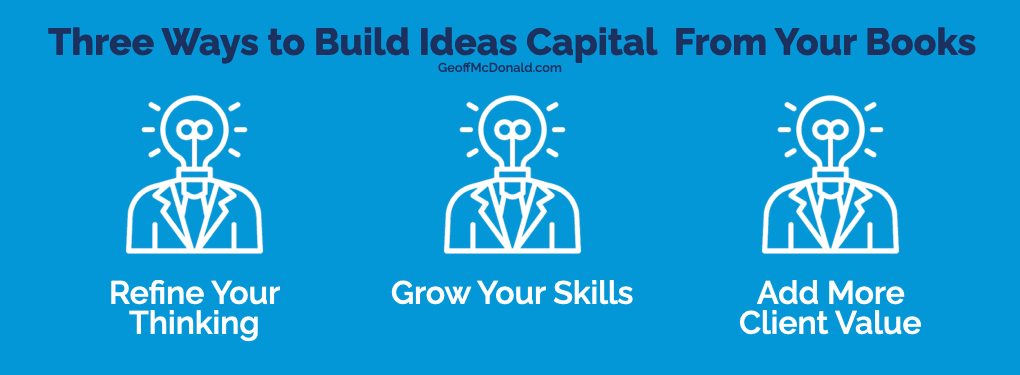 Three Ways to Build Ideas Capital from your Books