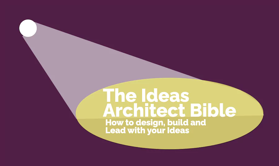 The Ideas Architect Bible mock-up cover