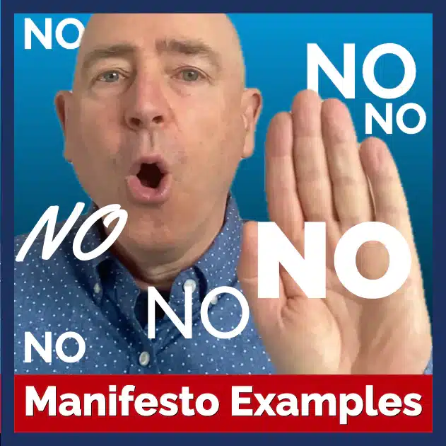 Ten of the Best NO Manifesto Examples