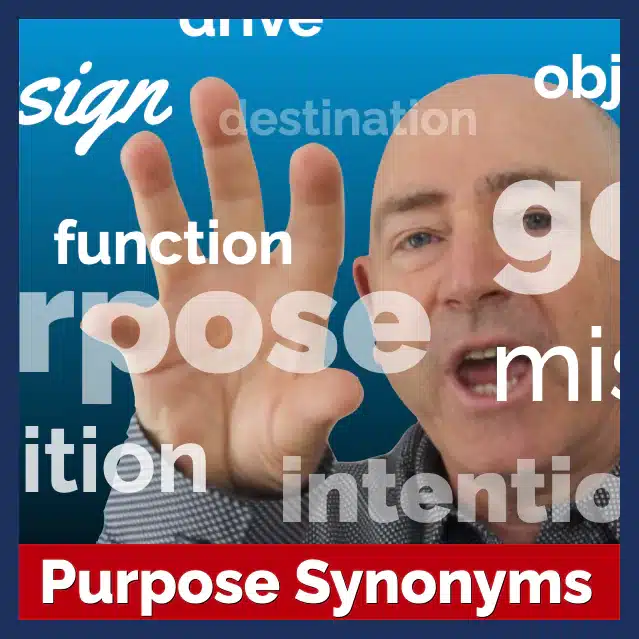 Nine Purpose Synonyms exposed - spice up your life