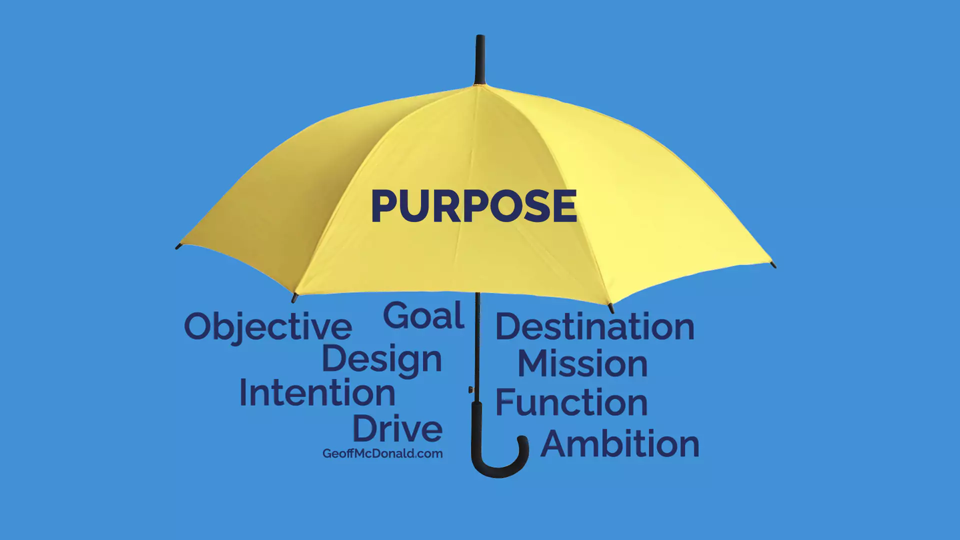 The Purpose Umbrella