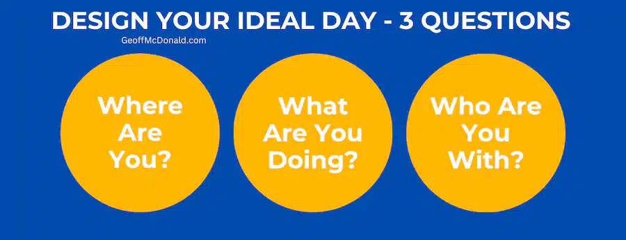 Three Questions to Design Your Ideal Day