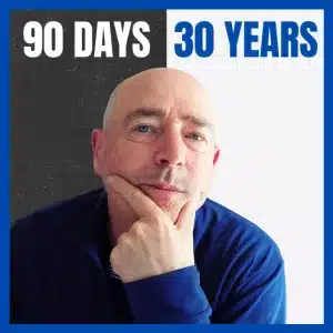 Abandon your 90-day goals - Create a 30-year Manifesto