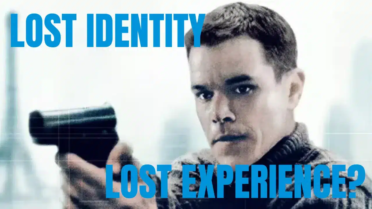 What Jason Bourne Taught Me about Experience - Identity is not experience