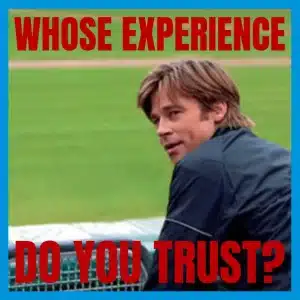 What Moneyball taught me about Experience
